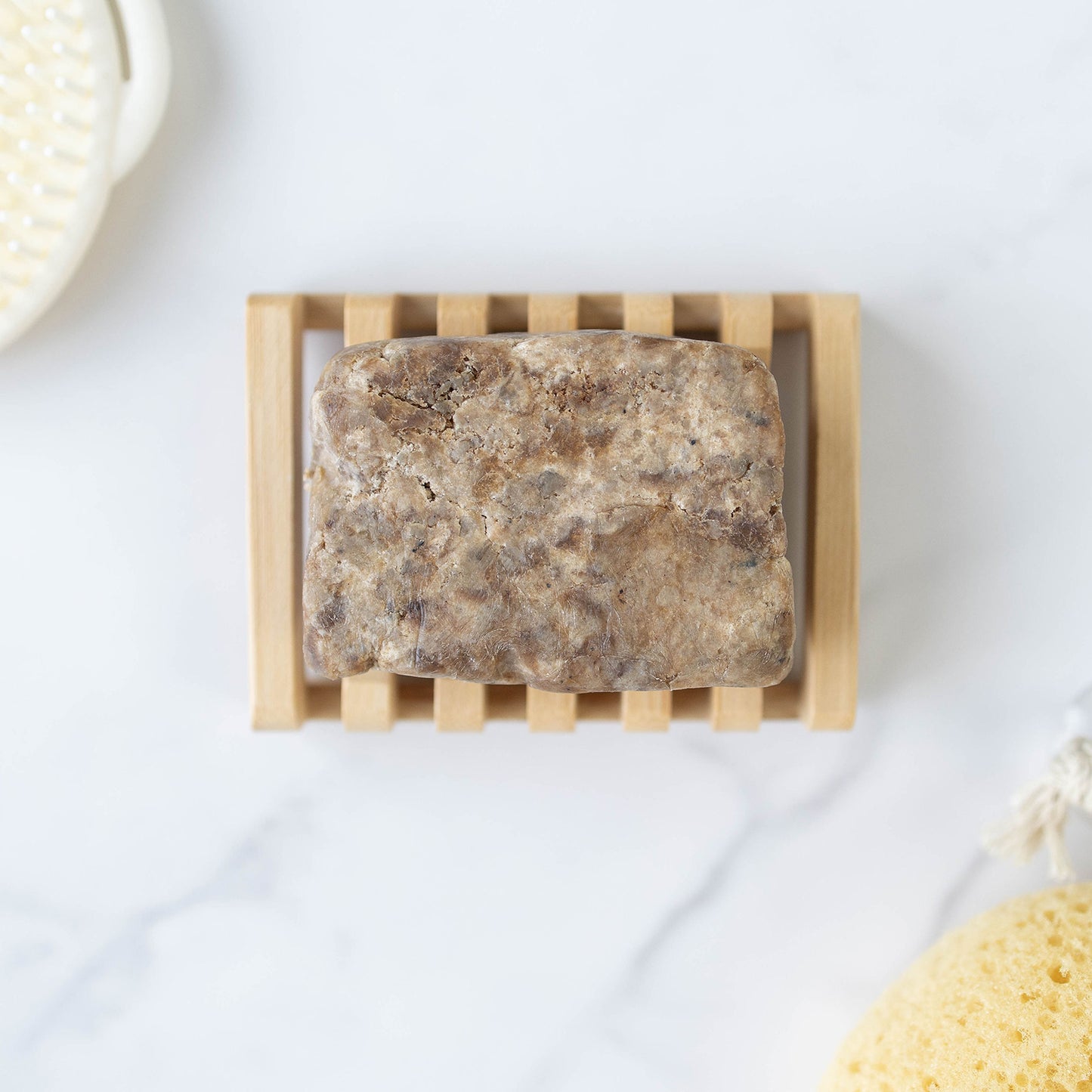 100% African Black Soap Hair & Body Bar from Ghana