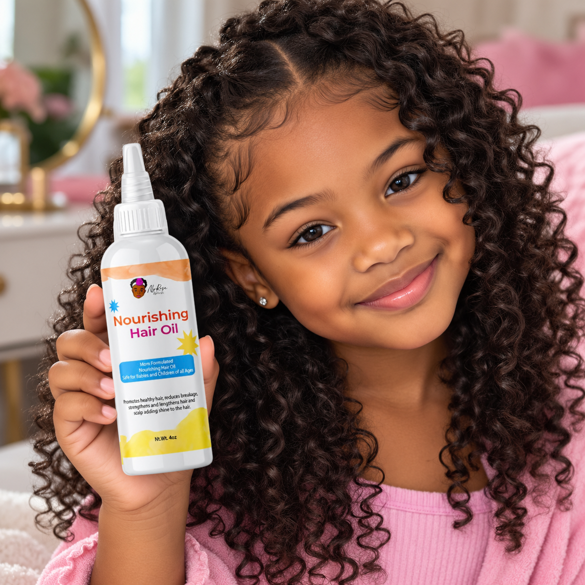 Baby/Child Hair Care System for Cradle Cap, Dry Scalp & Healthy Hair Growth đ