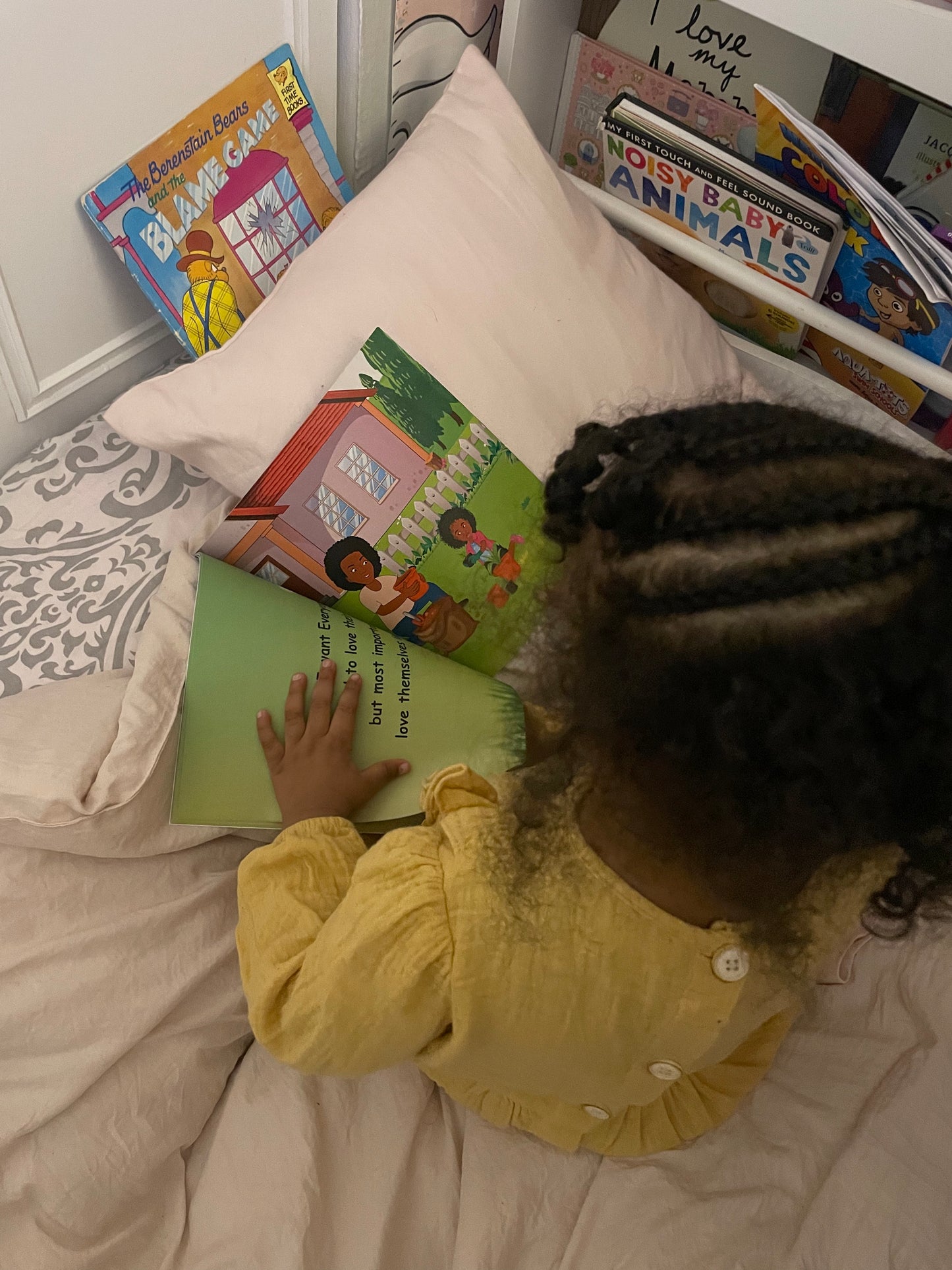 Mommy Because of You, I love my Hair! Paperback Book